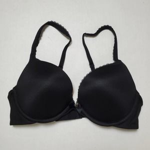 Victoria's Secret Black Push Up Bra SZ 34C
